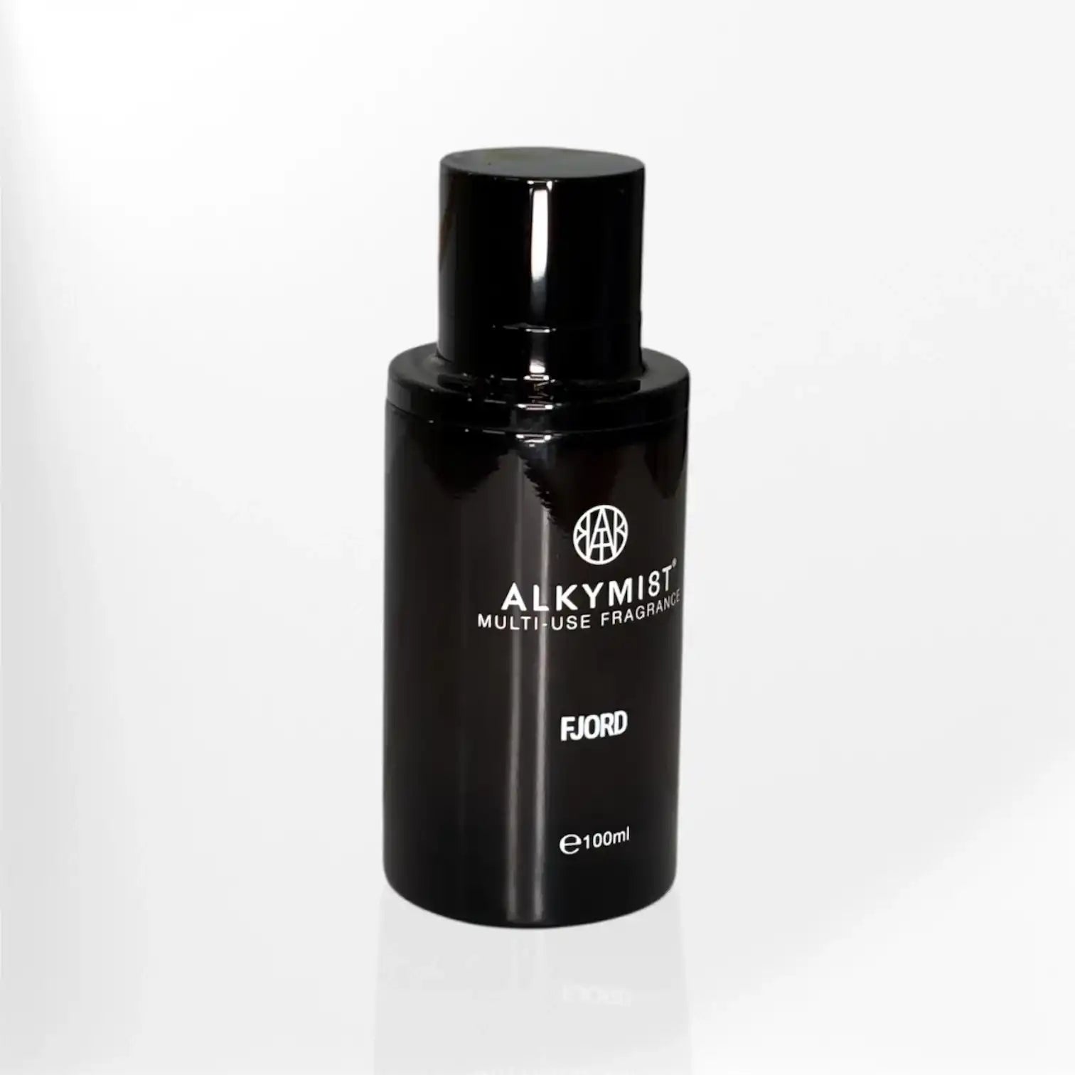 AEMBR ALKYMIST Fjord multi-use fragrance black bottle on white background