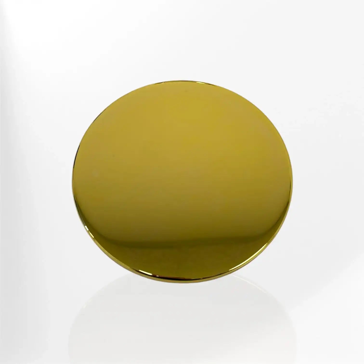 AEMBR gold circular lid on white background, non-toxic home product accessory