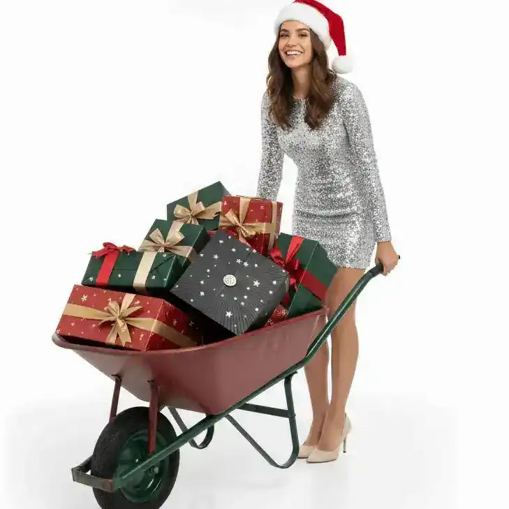 Luxury Advent Calendar 2025 by AEMBR, featuring festive compartments and elegant design for holiday countdown.