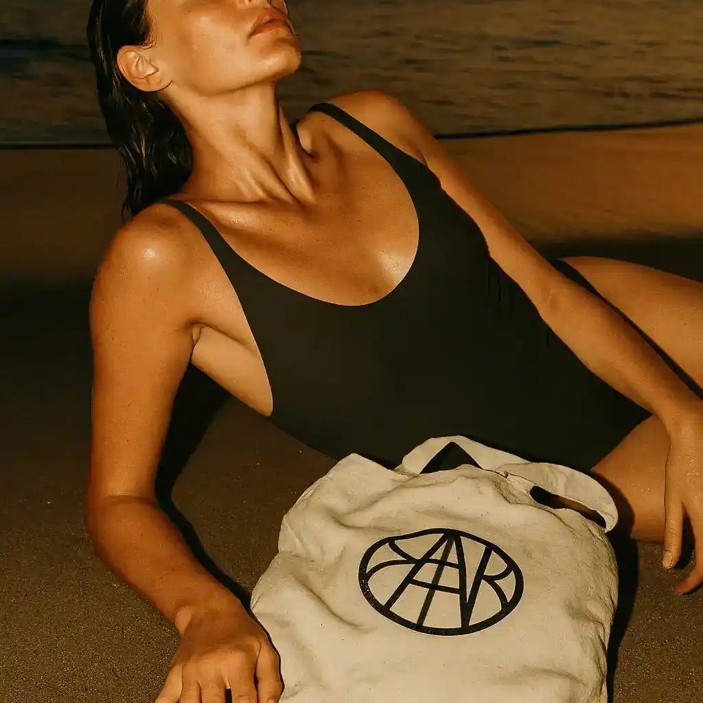 AEMBR Book Tote bag with sturdy handles and spacious interior, featuring a stylish design perfect for everyday use.