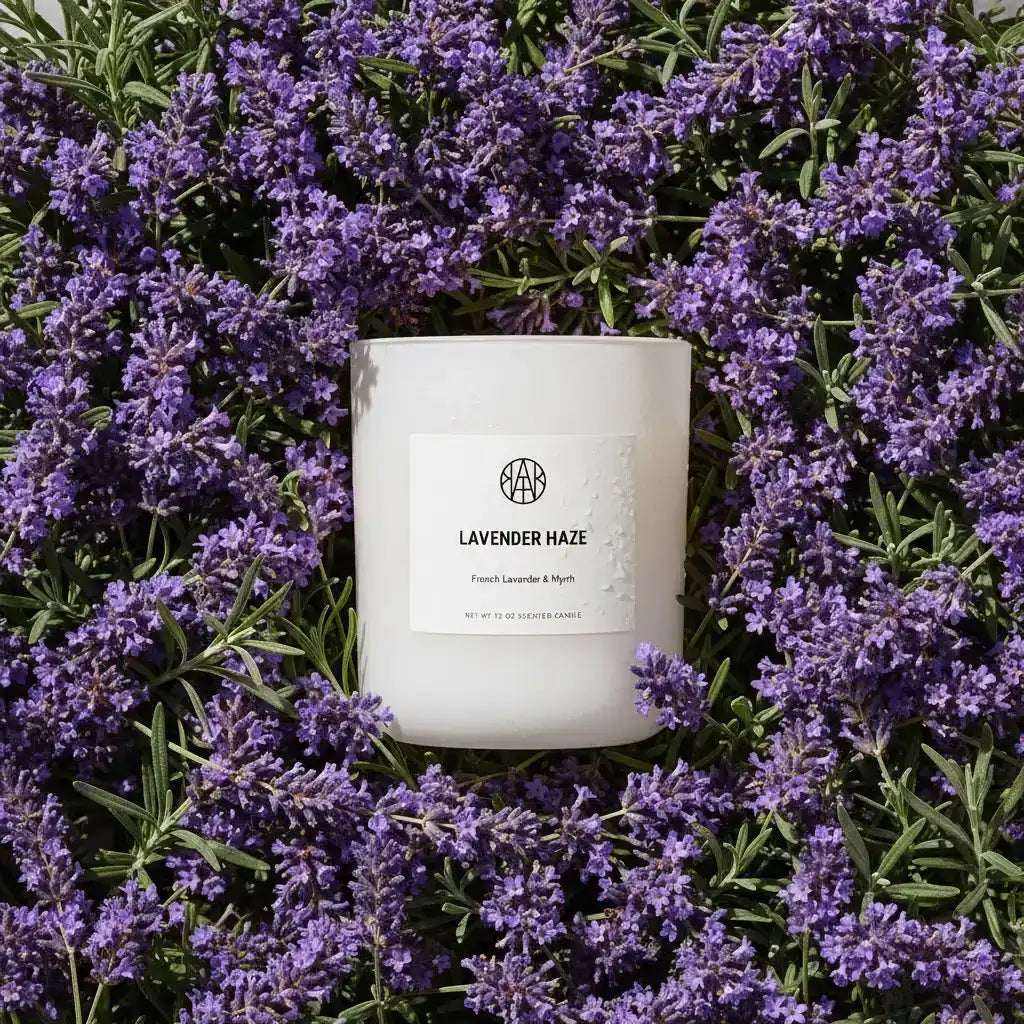 Lavender Haze Candle - AEMBR - Clean Non - Toxic Luxury Goods
