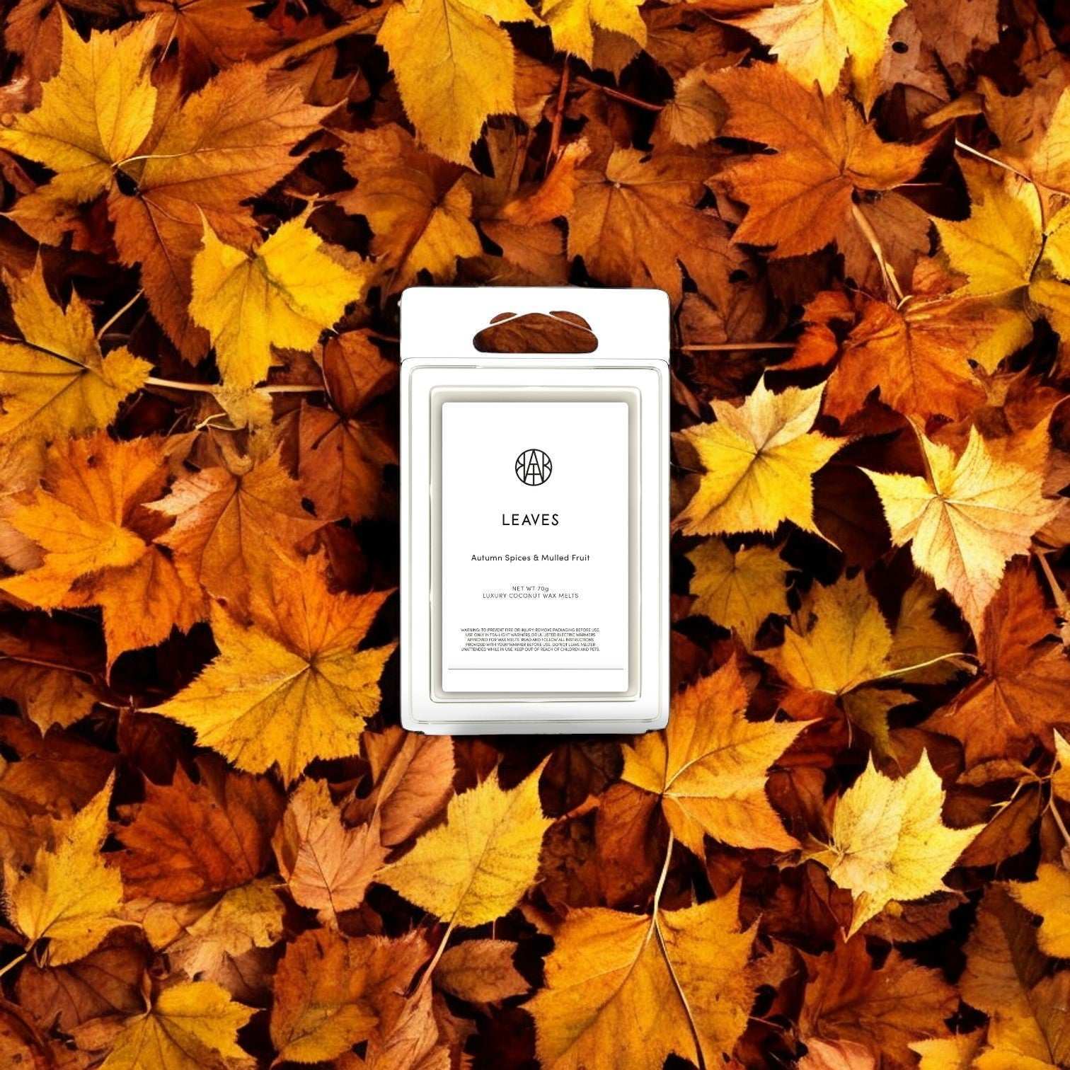 AEMBR Leaves wax melts on autumn leaves, non-toxic coconut wax home fragrance