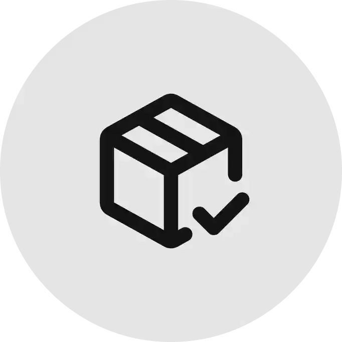 re:do Checkout+ hidden product icon, digital checkout feature, simple black and white design with minimal branding