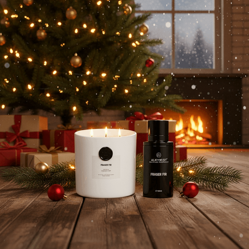 The Christmas Tree Bundle - Fraser Fir Alkymist & Viking Candle