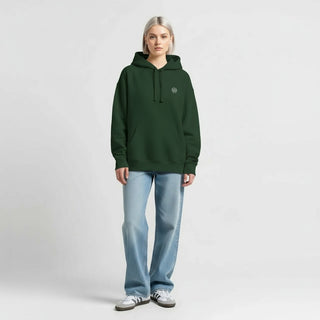 AEMBR® Signature Green Heavyweight Embroidered Hoodie
