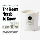AEMBR The Viking Bibliotek candle with a detailed Viking ship design in warm wax, ideal for Nordic-themed decor.