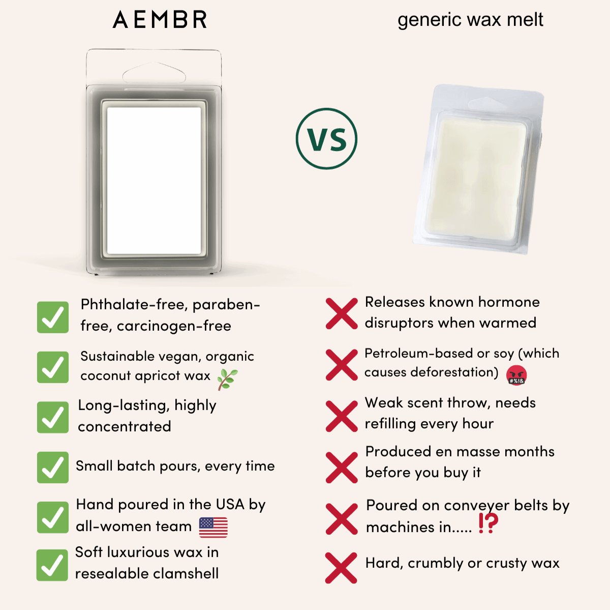 Fjord Wax Melt - AEMBR - Clean Non - Toxic Luxury Goods