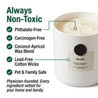 AEMBR The Viking Bibliotek candle with detailed Nordic-inspired design and warm, natural wax finish.