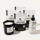 AEMBR Sampler Pack bundle featuring a variety of products with colorful packaging and different shapes, displayed together.