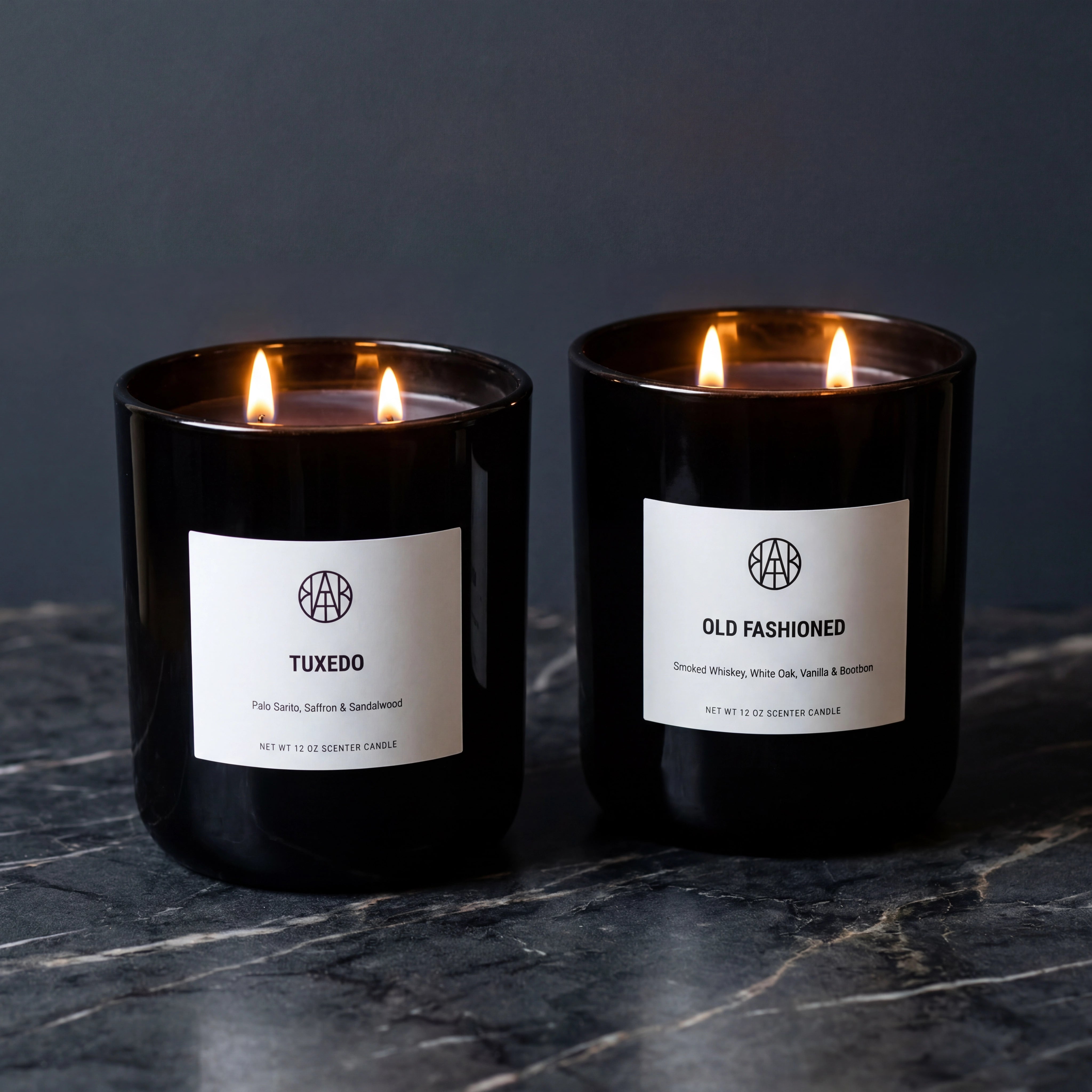 Father's Day Candle Set - Old Fashioned & Tuxedo