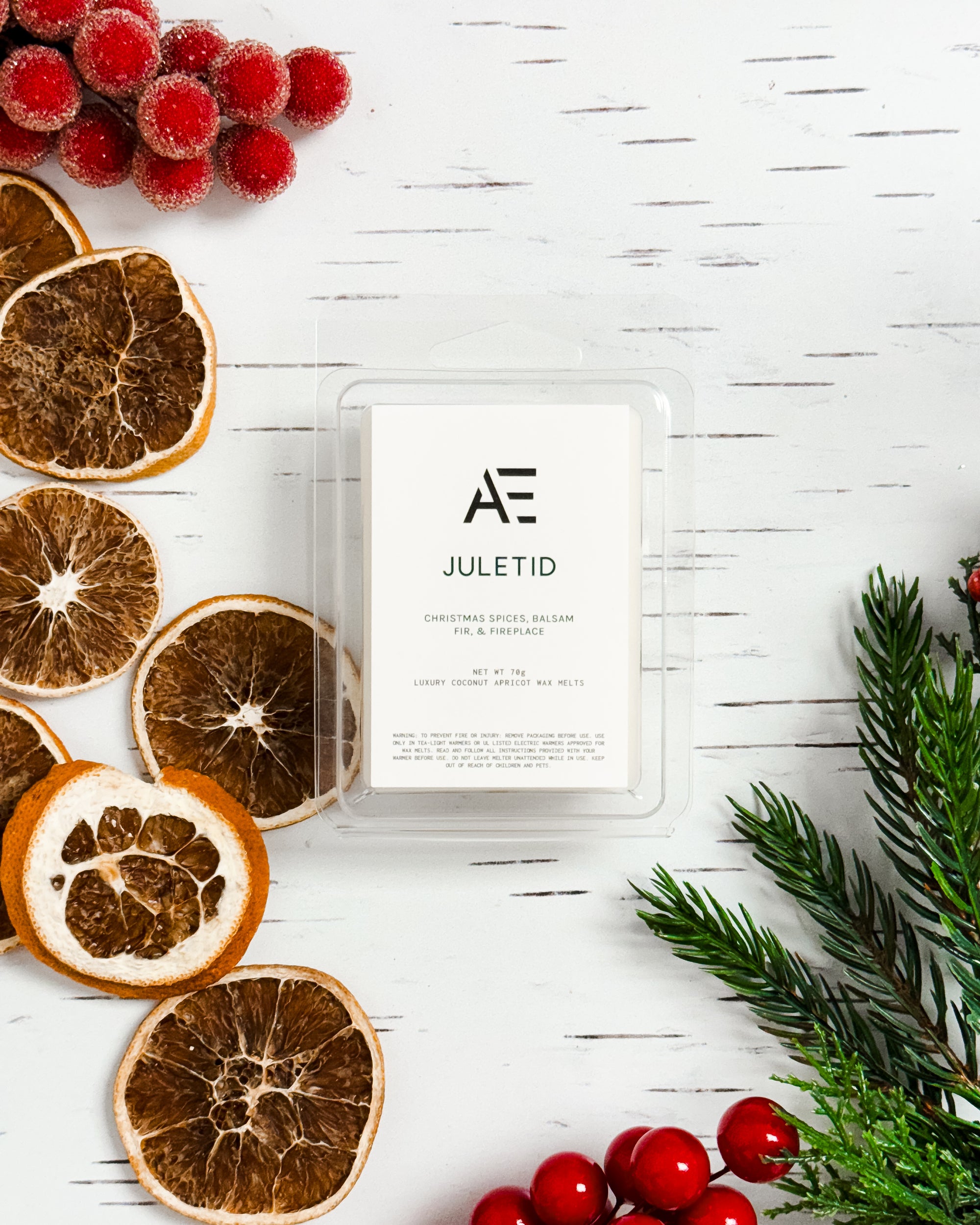 JULETID - Wax Melt - AEMBR - Clean Luxury Candles, Wax Melts & Laundry Care