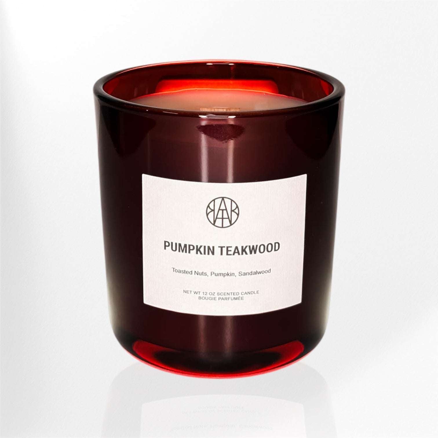Pumpkin Teakwood Candle - AEMBR - Clean Non - Toxic Luxury Goods