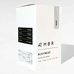 AEMBR ALKYMI8T non-toxic interior spray box, free of parabens, phthalates, carcinogens, and mutagens.