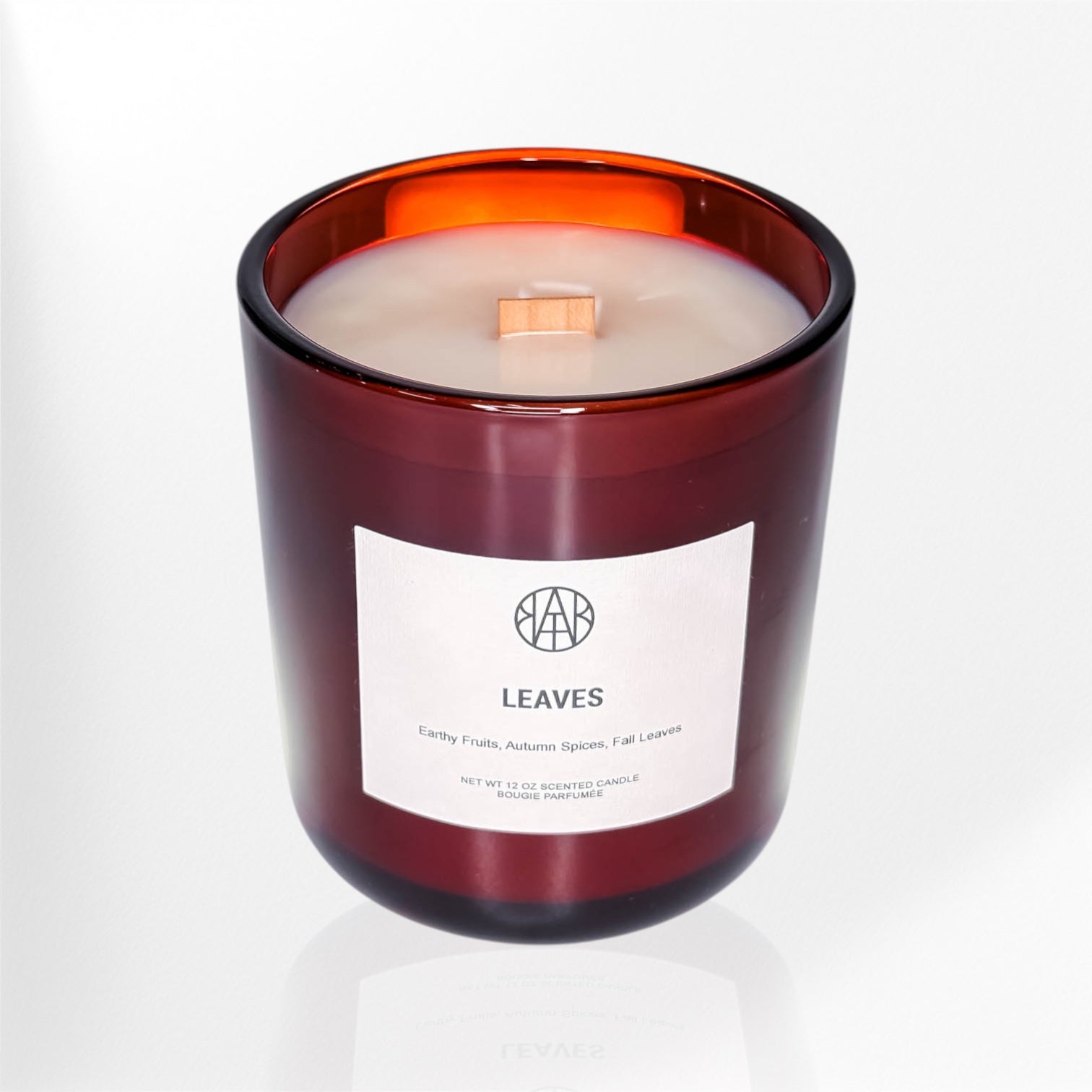 Leaves Candle - AEMBR - Clean Non - Toxic Luxury Goods