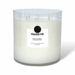 AEMBR Fraser Fir non-toxic luxury coconut wax candle in clear glass jar