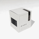 AEMBR Bibliotek luxury coconut wax candle box, non-toxic, free of parabens and phthalates