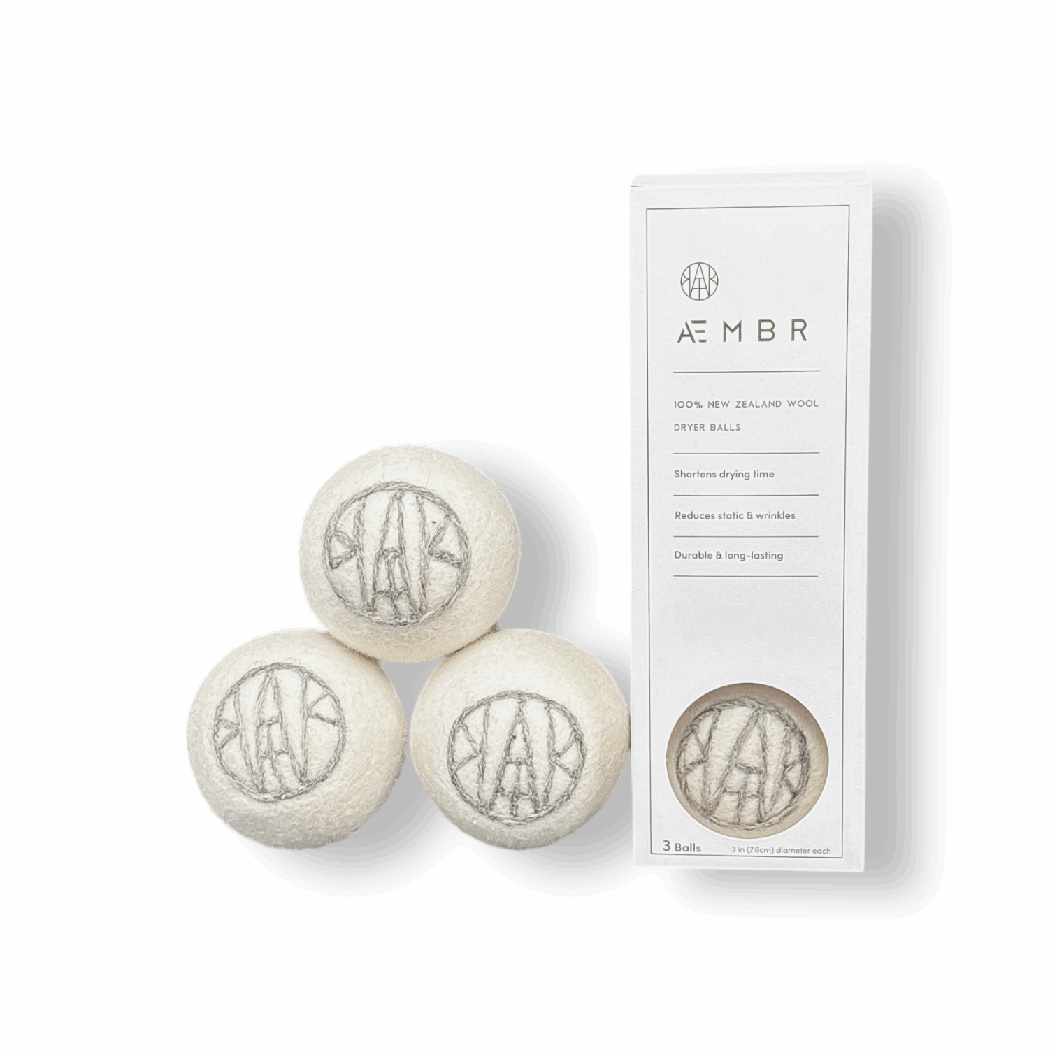 Dryer Balls - AEMBR - Clean Non - Toxic Luxury Goods