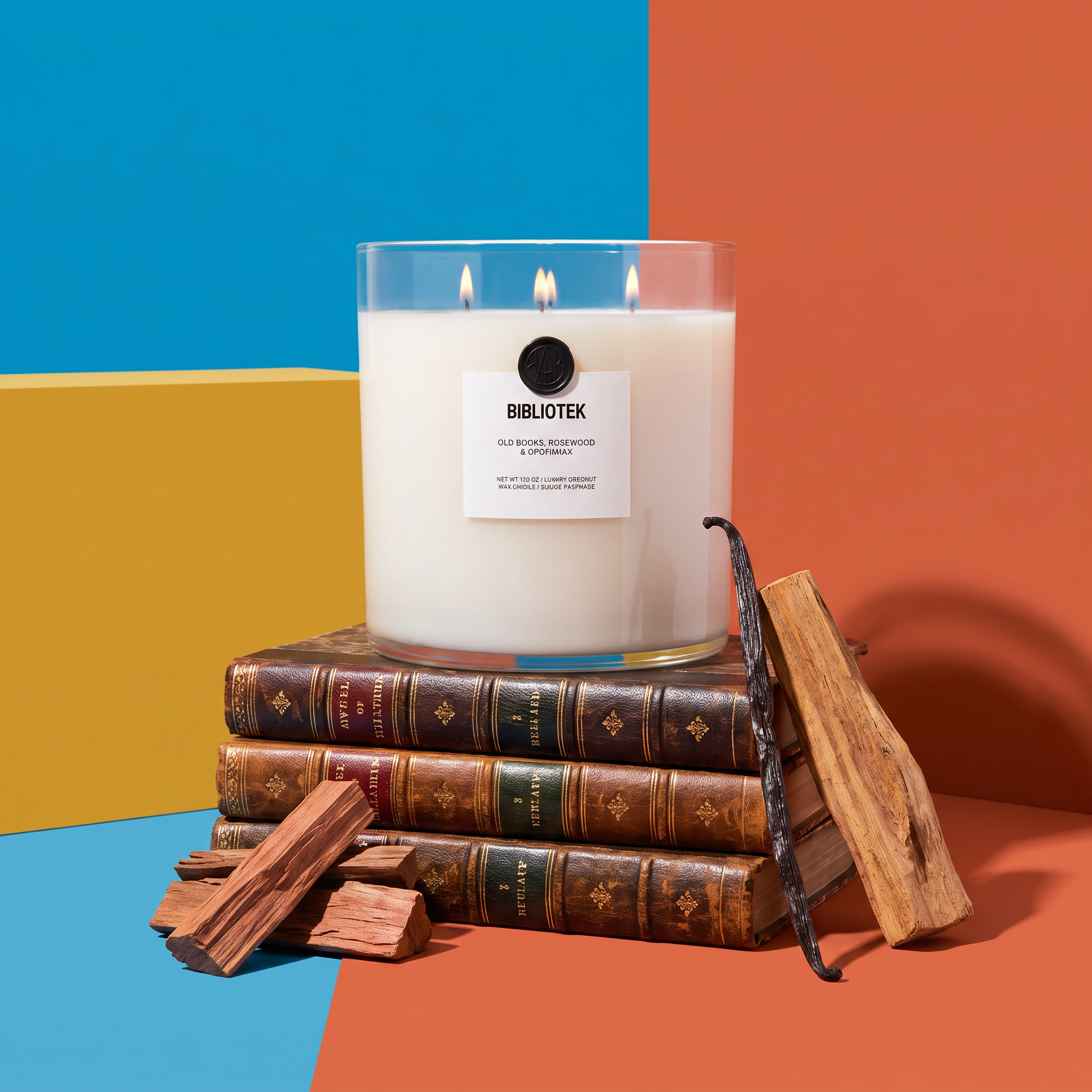 Valkyrie Bibliotek — Playful Commercial Stacked Shot