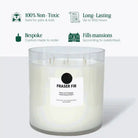 The Valkyrie - Fraser Fir | Balsam, Frankincense & Myrrh - AEMBR - Clean Non - Toxic Luxury Goods