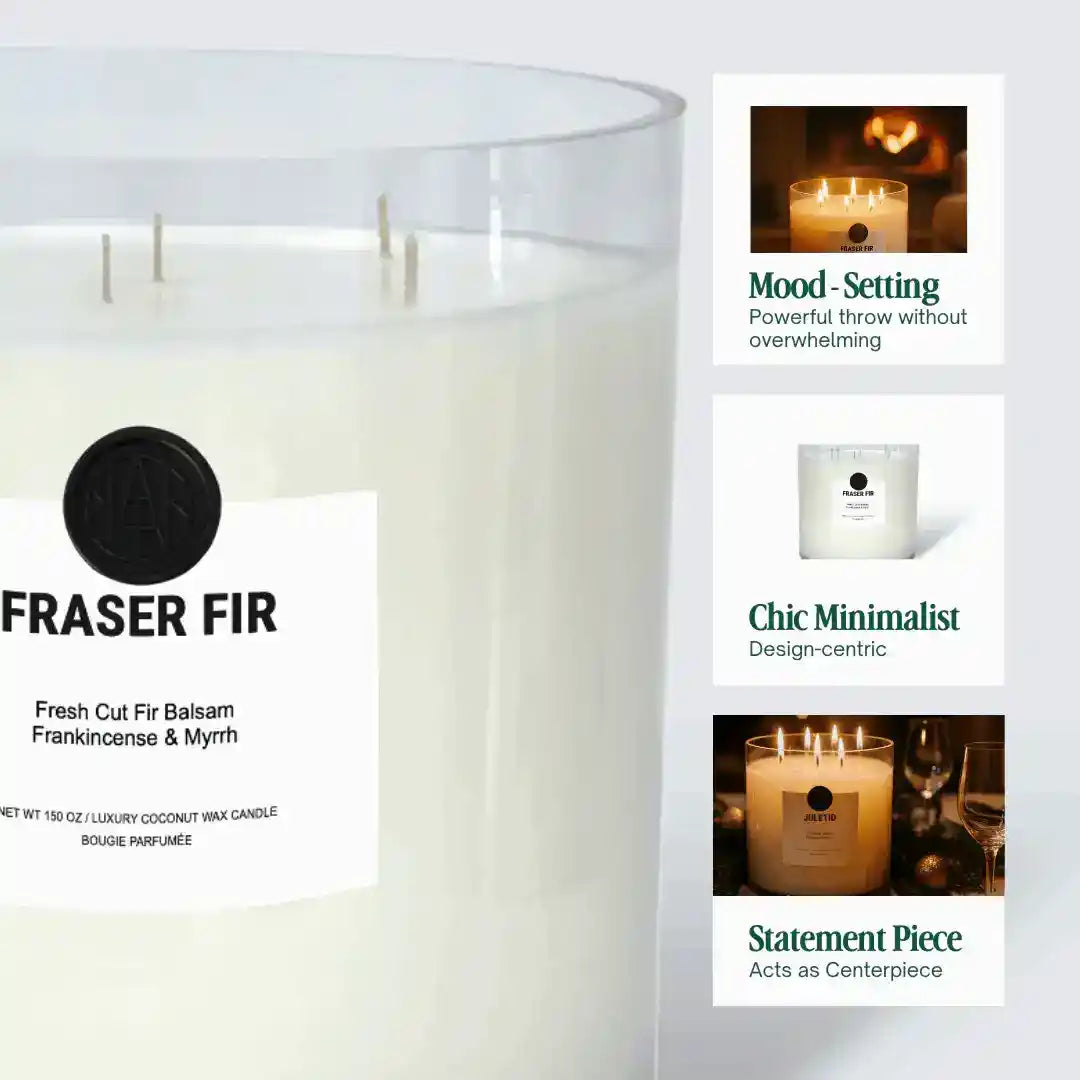 The Valkyrie - Fraser Fir | Balsam, Frankincense & Myrrh - AEMBR - Clean Non - Toxic Luxury Goods
