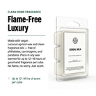 AEMBR Cereal Milk Wax Melt - Flame-Free Luxury - Coconut Apricot Wax - Up to 12-16 Hours Per Cube