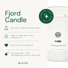 AEMBR Fjord Lovers laundry bundle including air and laundry care products with bottles and packaging in a clean display.