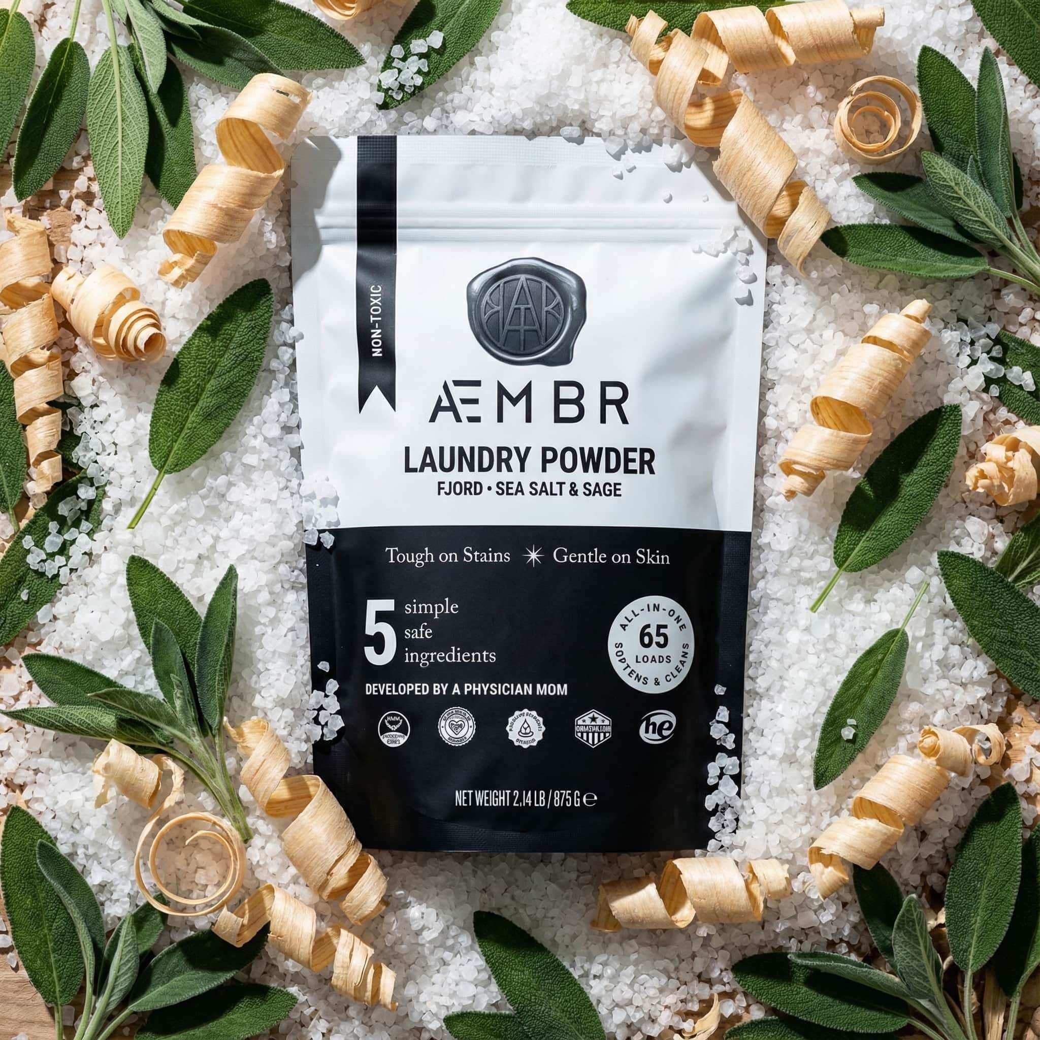 Laundry Powder - AEMBR - Clean Non - Toxic Luxury Goods