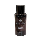 AEMBR ALKYMIST® Luxe Bibliotek multi-use fragrance bottle with elegant packaging and a sleek design.