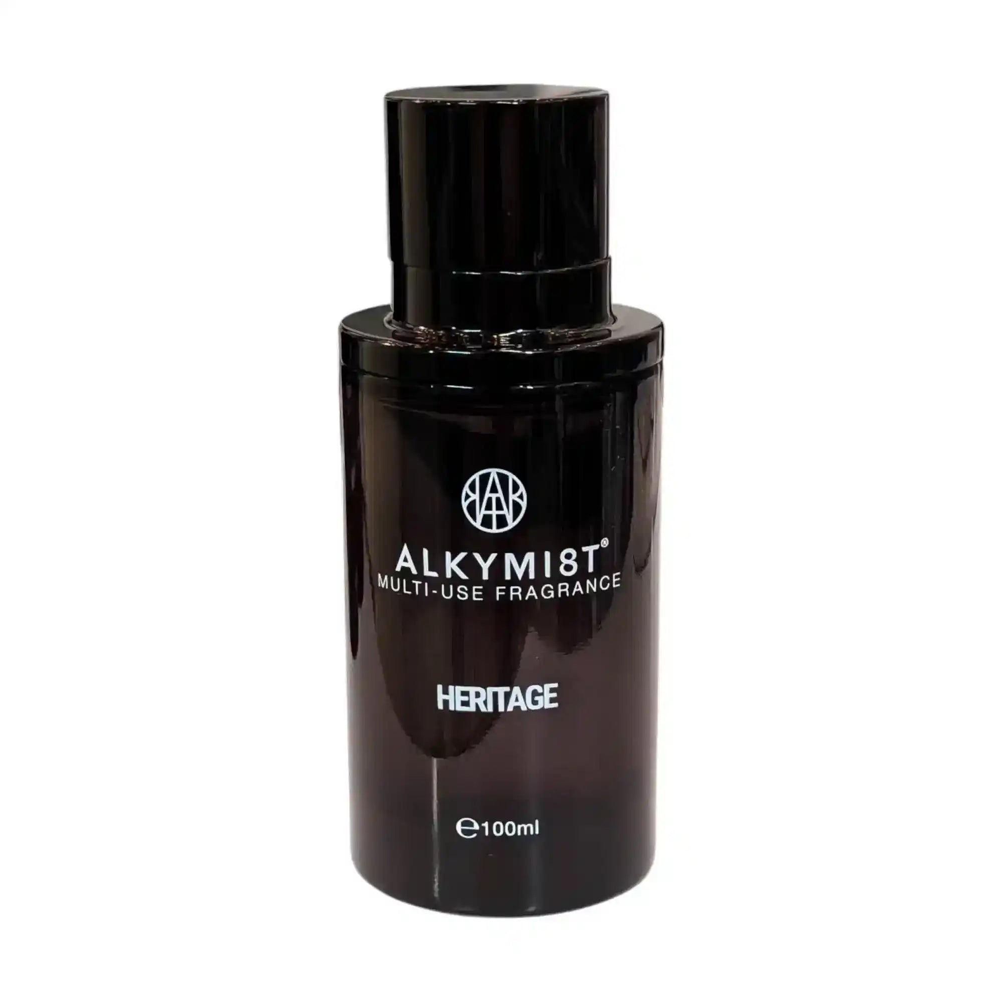 AEMBR ALKYMIST® Luxe Heritage multi-use fragrance bottle with elegant packaging and a sophisticated design.