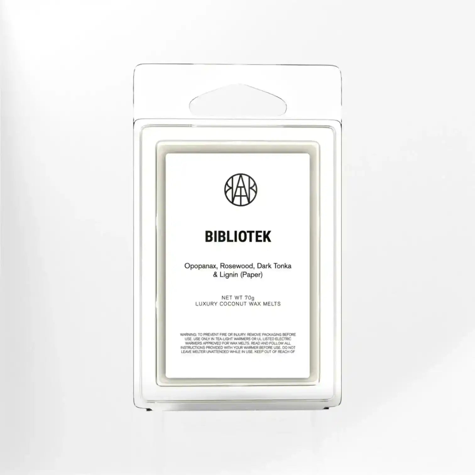 AEMBR Bibliotek Wax Melt set with colorful wax pieces for home fragrance and aromatherapy.