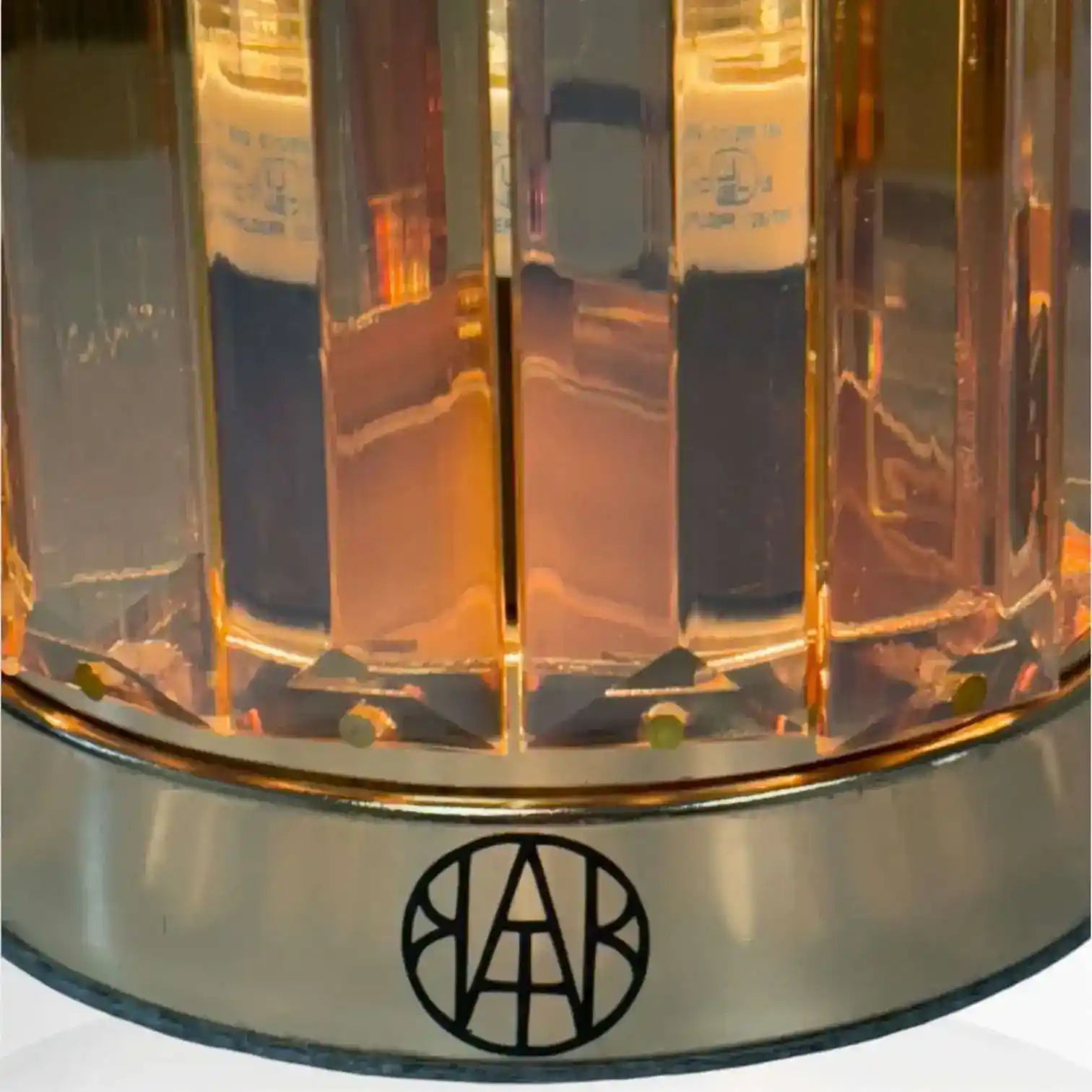 Golden Deco Wax Warmer by AEMBR, limited edition with a stylish gold finish, designed for melting scented wax for home ambiance.
