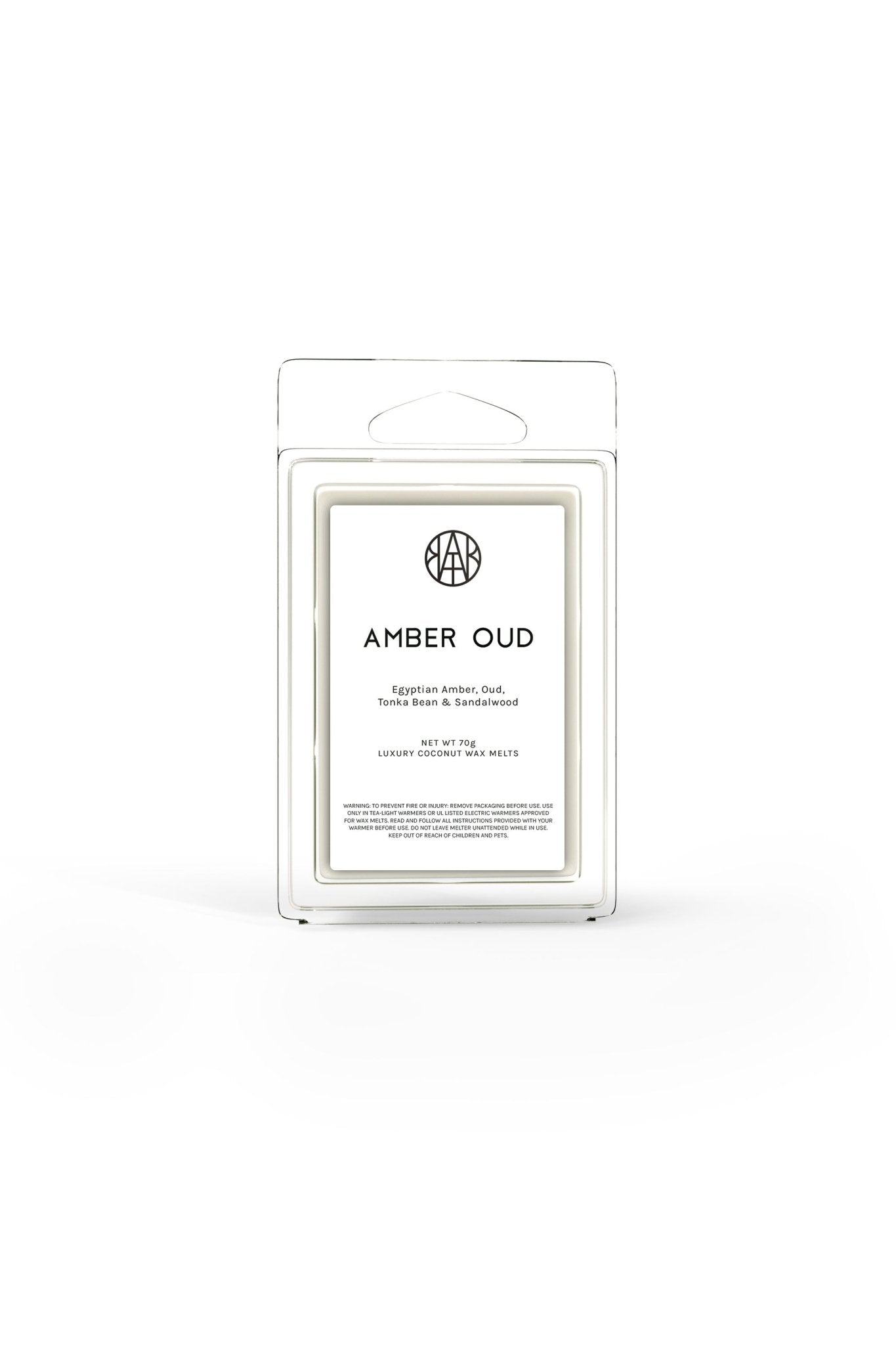 AMBER OUD - Wax Melt - AEMBR - Clean Luxury Candles, Wax Melts & Laundry Care