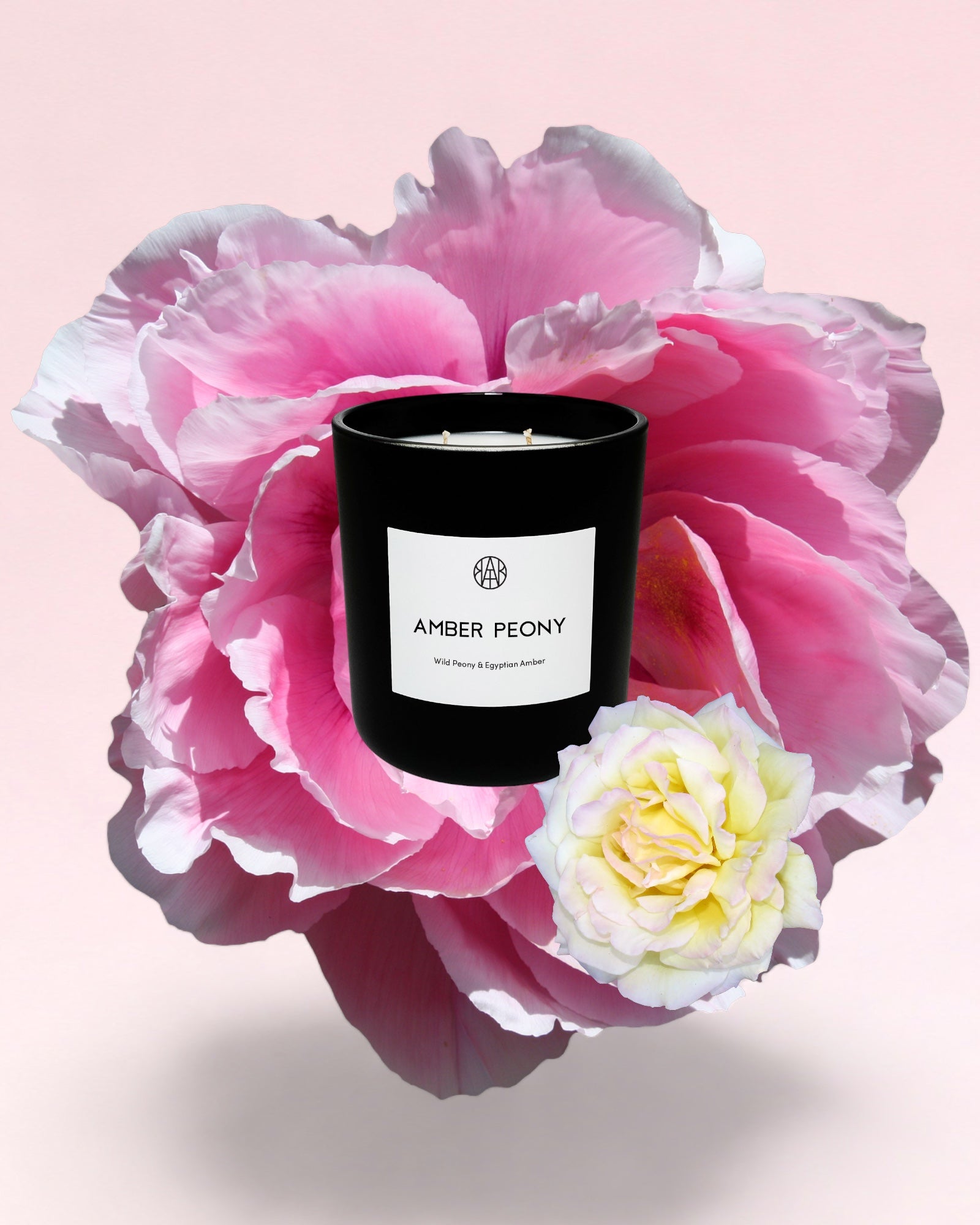 AMBER PEONY - Deluxe Candle - AEMBR - Clean Luxury Candles, Wax Melts & Laundry Care