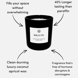 Bibliotek Candle - AEMBR - Clean Non - Toxic Luxury Goods