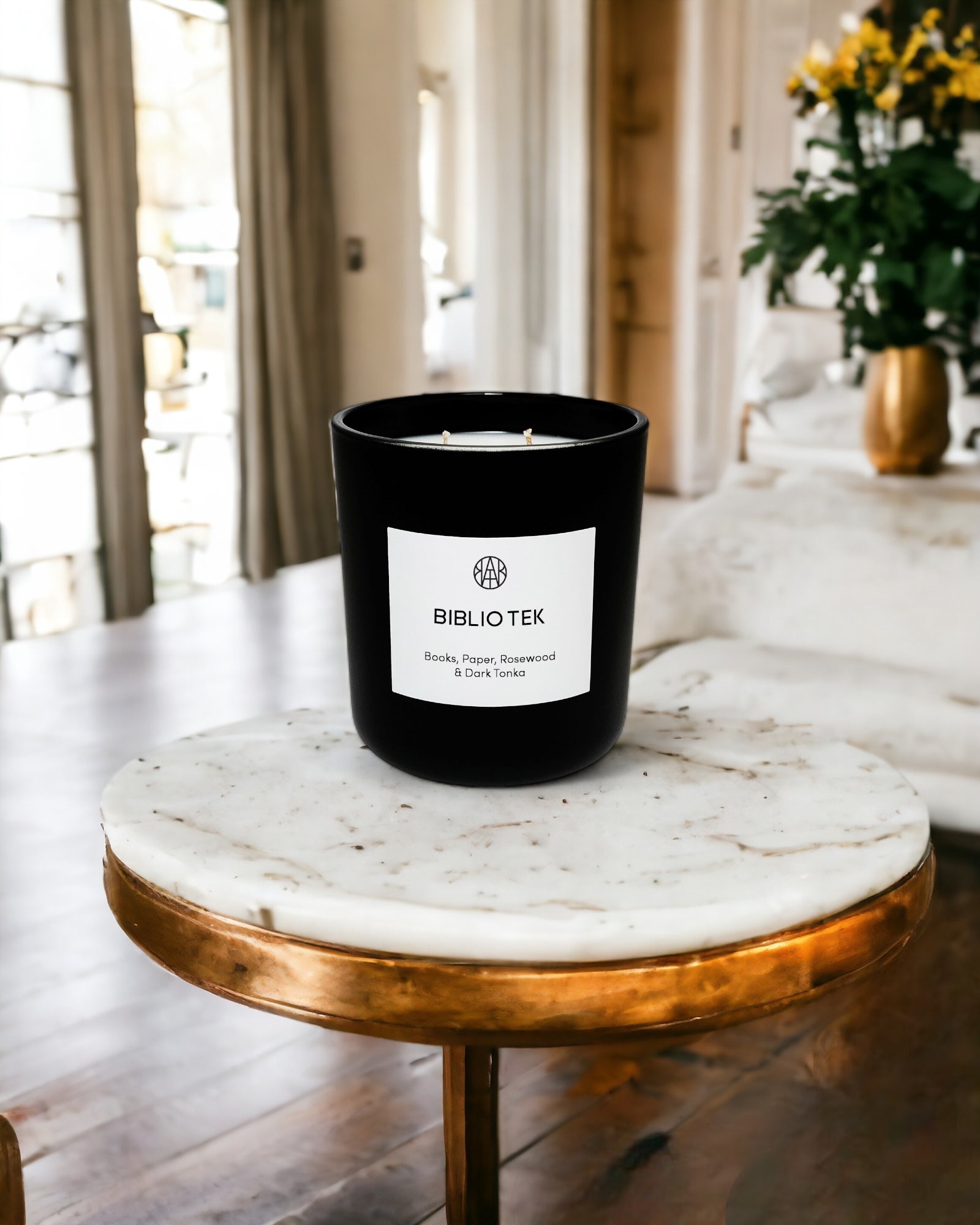 BIBLIOTEK - Deluxe Candle - AEMBR - Clean Luxury Candles, Wax Melts &amp; Laundry Care