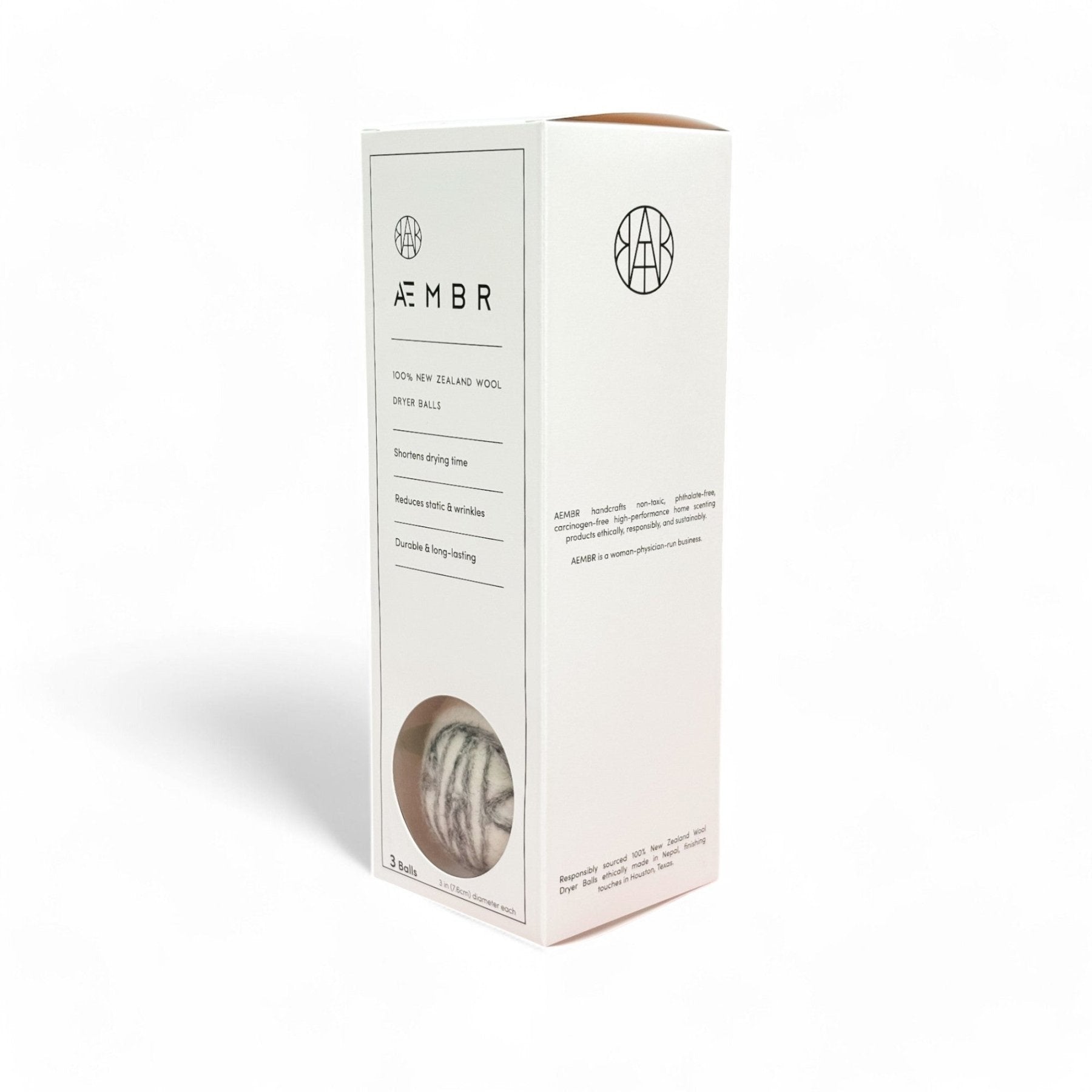 Dryer Balls - AEMBR - Clean Non - Toxic Luxury Goods