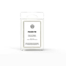 AEMBR Fraser Fir luxury coconut wax melt packaging with clean minimalist design