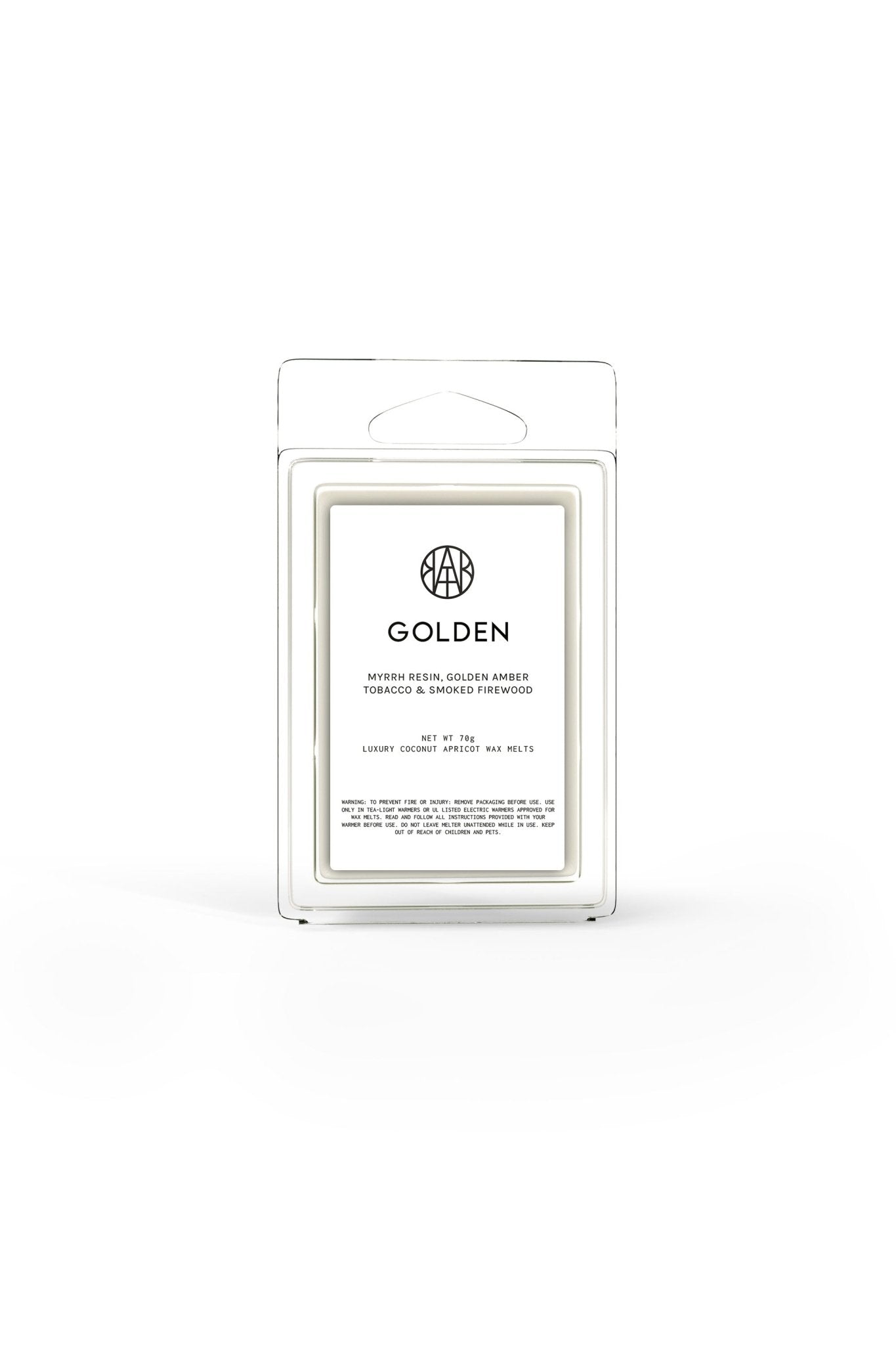 GOLDEN - Wax Melt - AEMBR - Clean Luxury Candles, Wax Melts & Laundry Care