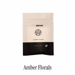 AEMBR Heritage mini laundry powder non-toxic eco-friendly sample in Amber Florals scent