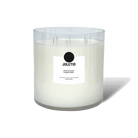 AEMBR JULETID luxury coconut wax candle in clear glass, Christmas spices scent.
