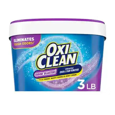 OxiClean Odor Blasters non-toxic laundry detergent and stain remover 3 lb tub