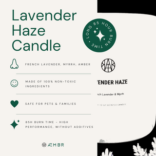 Lavender Haze Candle