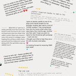 AEMBR customer reviews collage highlighting non-toxic candles with positive testimonials.