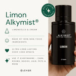 AEMBR Limon Alkymist non-toxic multi-use fragrance spray bottle, botanical and long-lasting