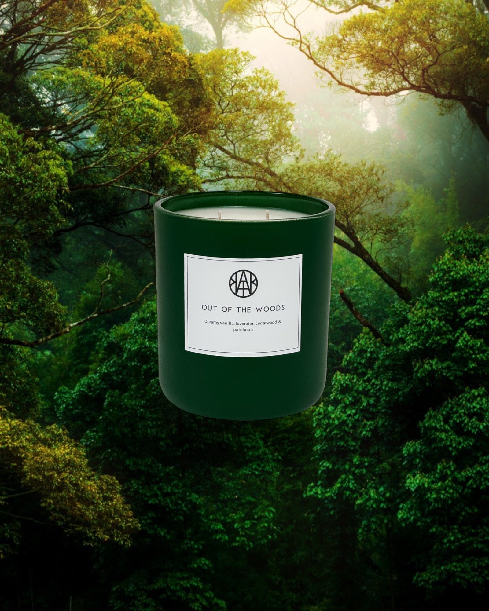OUT OF THE WOODS - Deluxe Candle - AEMBR - Clean Luxury Candles, Wax Melts & Laundry Care