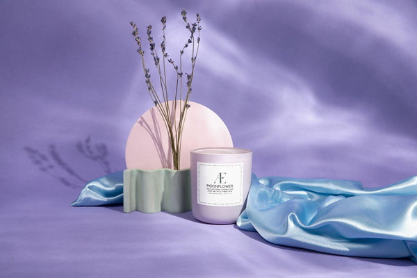 Lavender Essential Oil Small Tin candle - Olivia's Flower Truck